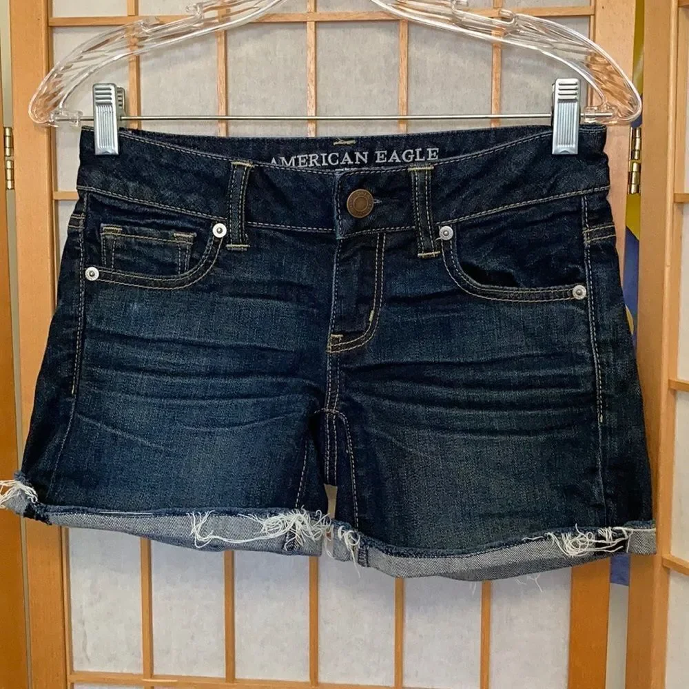 American Eagle Stretch denim shorts